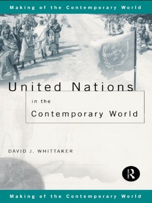 cover image of United Nations in the Contemporary World